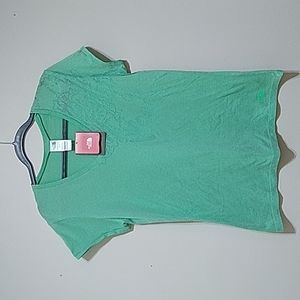 The Northface Women's Green Short Sleeve Tee